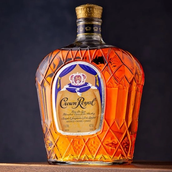Bottle of blended Canadian whisky available at ABLO Liquor in Calgary