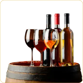 Red, rosé and white wine bottles from the wine selection at ABLO Liquor Calgary